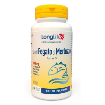 Longlife olio fegato merluzzo 1000 mg 60 perle