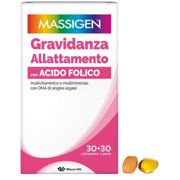Dailyvit+ gravidanza allattamento con dha multivitaminico e multiminerale 30 compresse + 30 perle