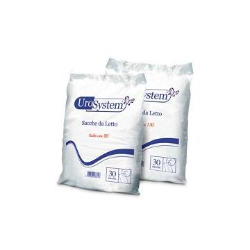 Sacca di drenaggio da letto per incontinenza urosystem tubo 90 cm senza scarico 30 pezzi