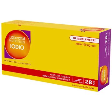 Labcatal oligosol iodio 28 fiale 2 ml