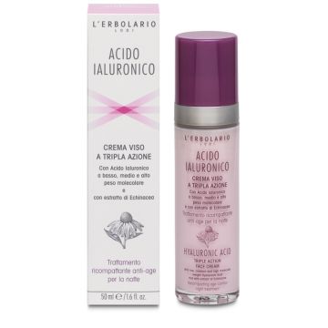 Acido ialuronico crema viso a tripla azione 50 ml