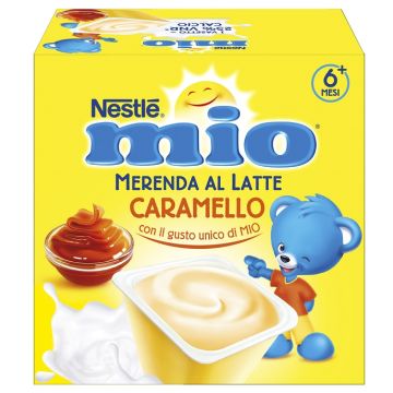 Mio merenda caramel 4 x 100 g