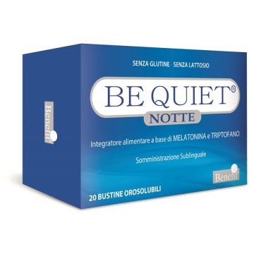 Be quiet notte 1 mg 20 bustine 1,3 g
