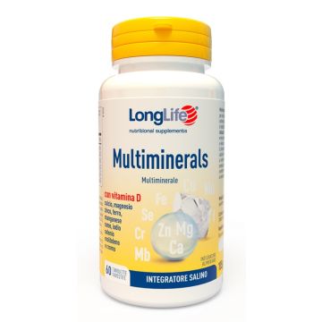 Longlife multiminerals 60 tavolette