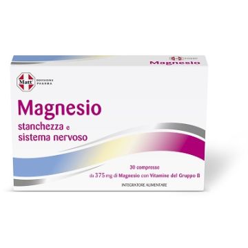 Matt divisione pharma magnesio stanchezza e sistema nervoso 30 compresse