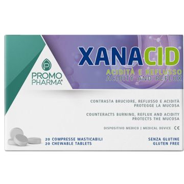 Xanacid 20 compresse masticabili