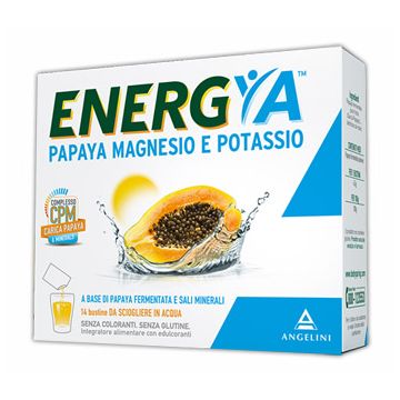 Energya papaya magnesio e potassio - energizzante - bustine