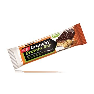 Crunchy proteinbar cookies & cream 1 pezzo 40 g