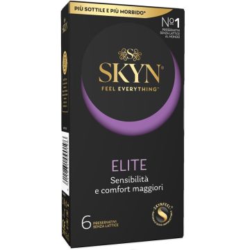 Profilattico ansell akuel skin elite 6 pezzi