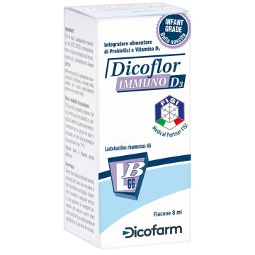 Dicoflor immuno d3 8 ml flacone