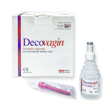 Decovagin 5 flaconi da 100 ml + 5 cannule monouso