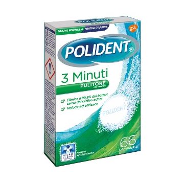 Polident 3 minuti 66 compresse