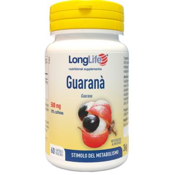 Longlife guarana 60 capsule vegetali