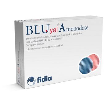 Blu yal a gocce oculari 15 flaconcini monodose 0,30 ml