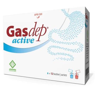 Gasdep active 6+12 bustine