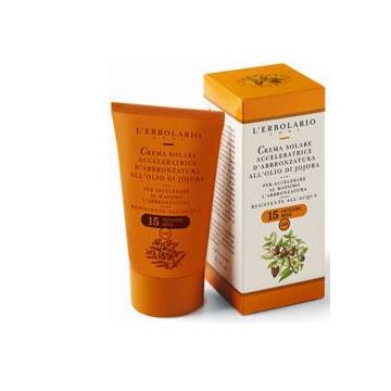 Crema accelleratrice olio jojoba spf15 125 ml
