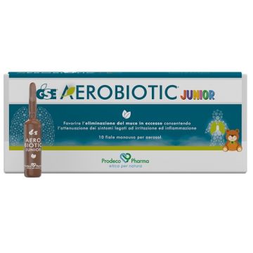 Gse aerobiotic junior 10flaconcini da 50ml