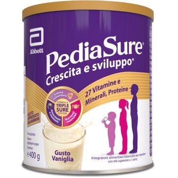Pediasure crescita&sviluppo rinforza vaniglia 400 g