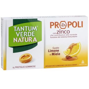 Tantum verde natura pastiglie gommose limone & miele 30 g