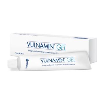 Vulnamin medicazione interattiva in gel a base di aminoacidicostitutivi del collagene e sodio jaluronato tubo 50 g