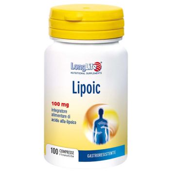 Longlife lipoic 100 mg 100 capsule
