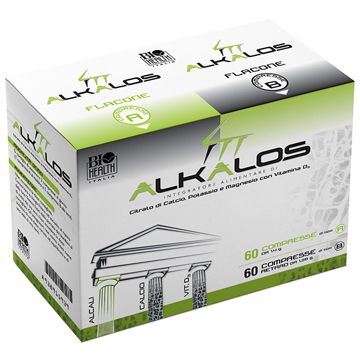 Alkalos 2 flaconi 60 compresse