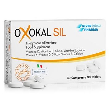 Oxokal sil 30 compresse astuccio 21 g