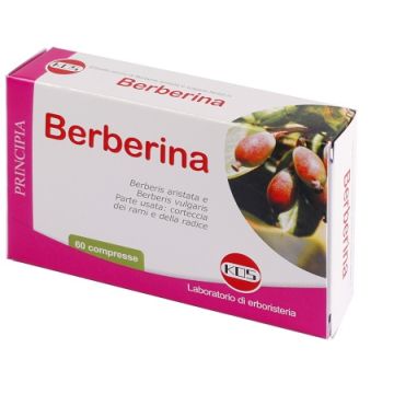 Berberina da berberis vulgaris estratto secco 60 compresse