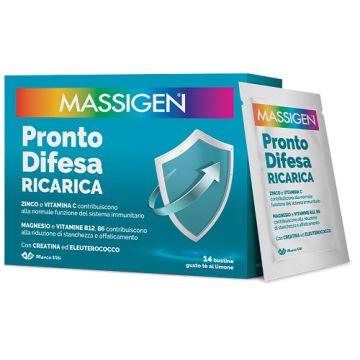 Massigen pronto difesa ricarica 14 bustine da 5 g