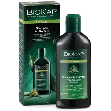 Biokap bellezza shampoo antiforfora con tricobiotic 200 ml