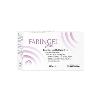 Faringel plus 20 stick pack 7 ml