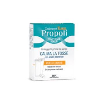 Golasept tuss propoli cpr tosse dispositivo medico compresse masticabili alla propoli in astuccio