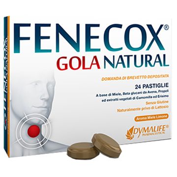 Fenecox gola natural miele limone 36 pastiglie