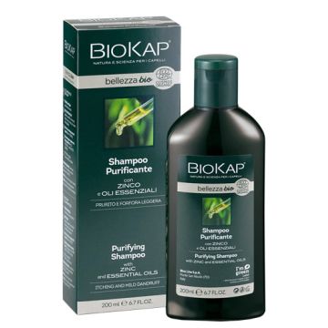 Biokap bellezza bio shampoo purificante cosmos ecocert 200 ml