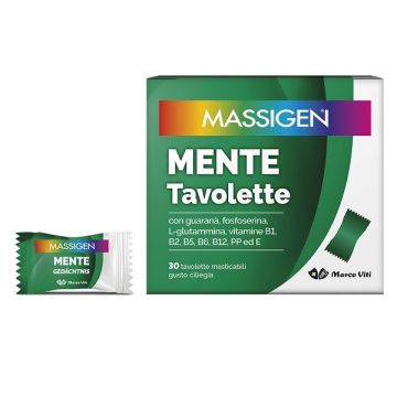 Massigen mente 30 tavolette masticabili