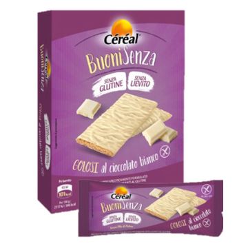 Cereal buoni senza goloso cioccolato bianco 120 g
