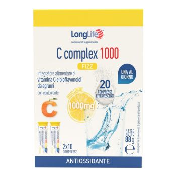 Longlife c complex 1000 fizz 20 compresse effervescenti