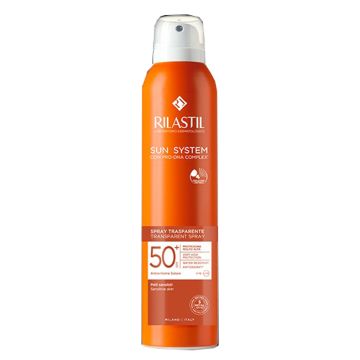 Rilastil sun system trasparent spray spf50+ 200 ml