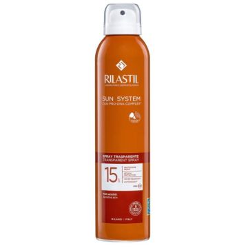Rilastil sun system transparent spray spf15 200 ml