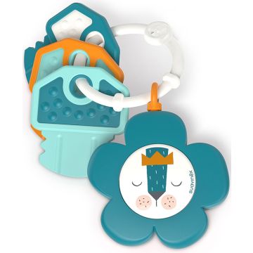 Suavinex anello dentizione musicale azzurro