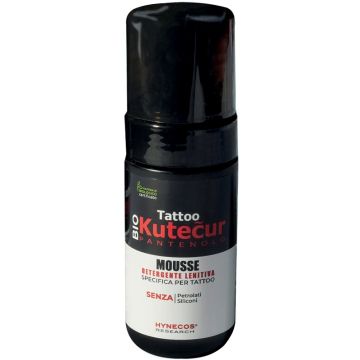 Kutecur tattoo mousse detergente lenitiva 100 ml