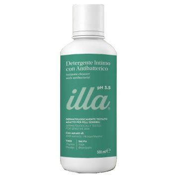 Illa detergente intimo antibatterico ph 3,5 500 ml