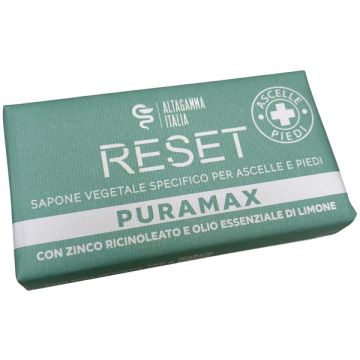 Puramax reset sapone vegetale ascelle e piedi 100 g
