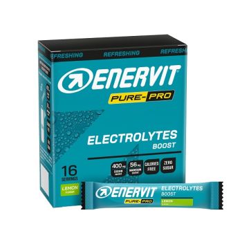 Enervit pure pro electrolytes boost 16 bustine da 4 g