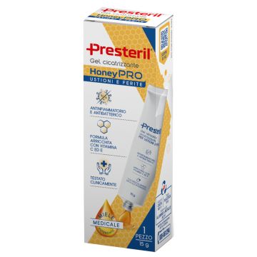 Gel idroattivo cicatrizzante presteril honeypro 15 g