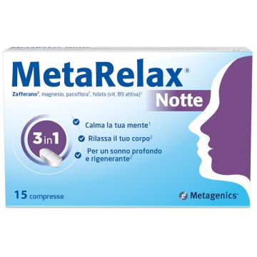 Metarelax notte 15 compresse