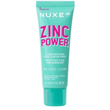 Nuxe zinc power fluido mattificante 40 ml