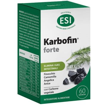 Esi karbofin forte 60 naturcaps