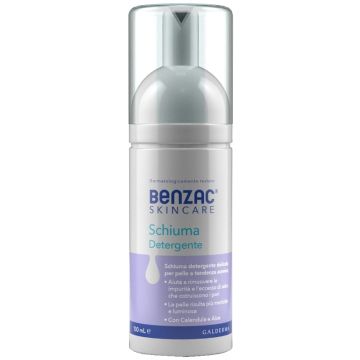 Benzac skincare schiuma detergente 130 ml