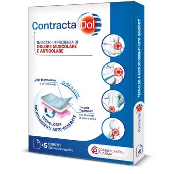 Contractadol cerotto 5 pezzi